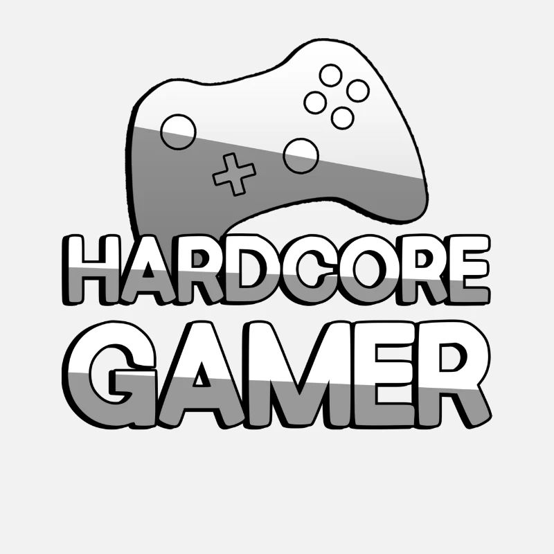HARDCORE GAMER + Controller - Gaming