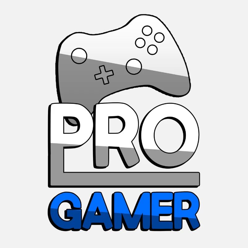 PRO GAMER (Blau) + Controller - Gaming
