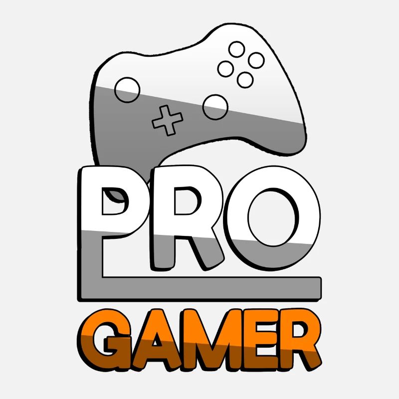 PRO GAMER (Orange) + Controller - Gaming