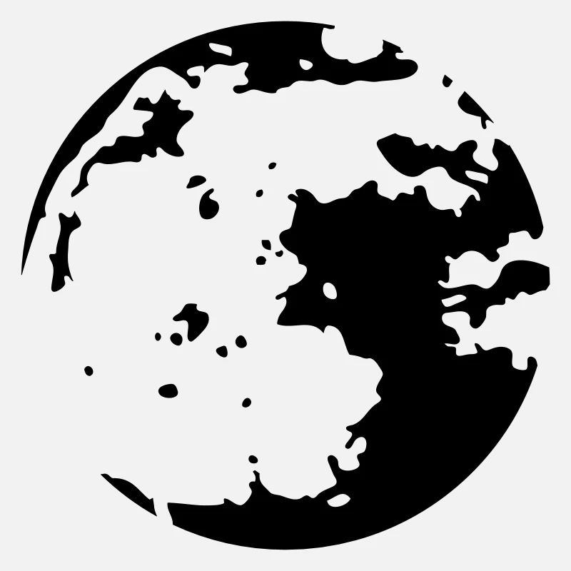 Moon Stencil