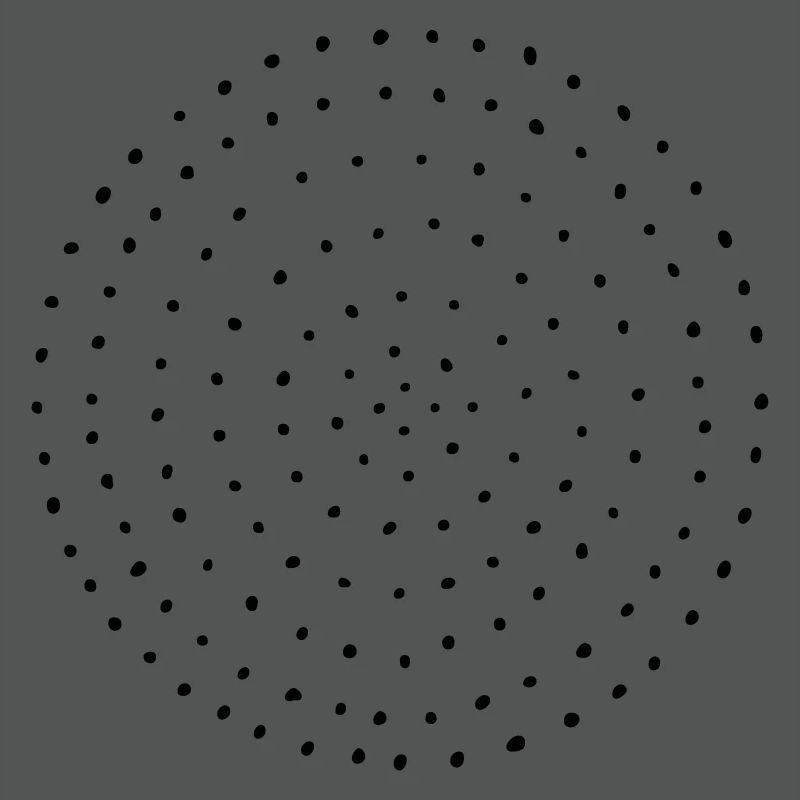 Dotted dots circle dots pattern gift