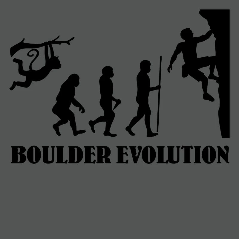 Boulder Evolution Klettern Bergsteigen Boulderer