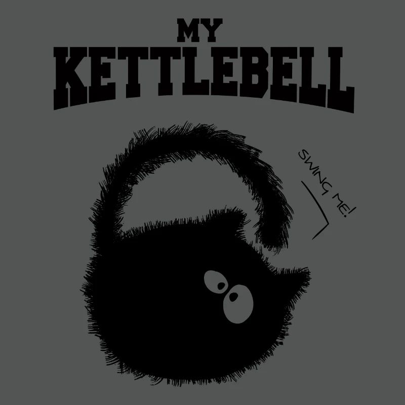 Meine Kettlebell oder Kitte .. Glocke.