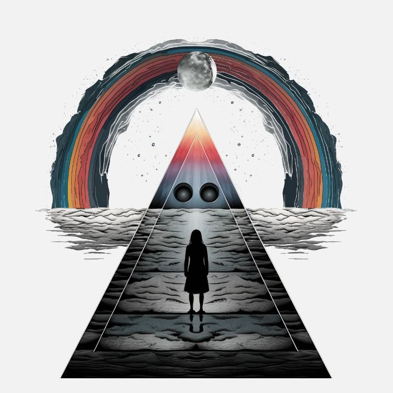 Pyramide arc-en-ciel Clair de lune Tango Dodgy