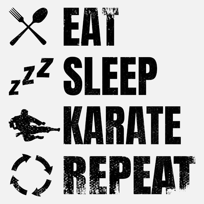 Routine de karatéka