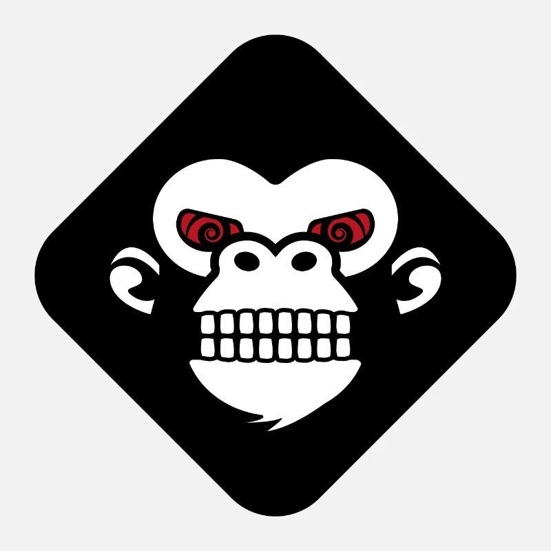 Gorilla teeth logo