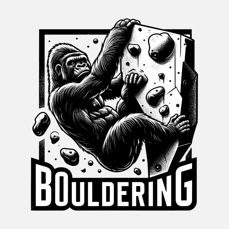 Bouldering Gorilla Silverback Cadeau