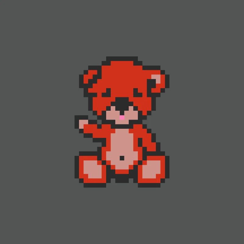Pixelbär Pfeffer