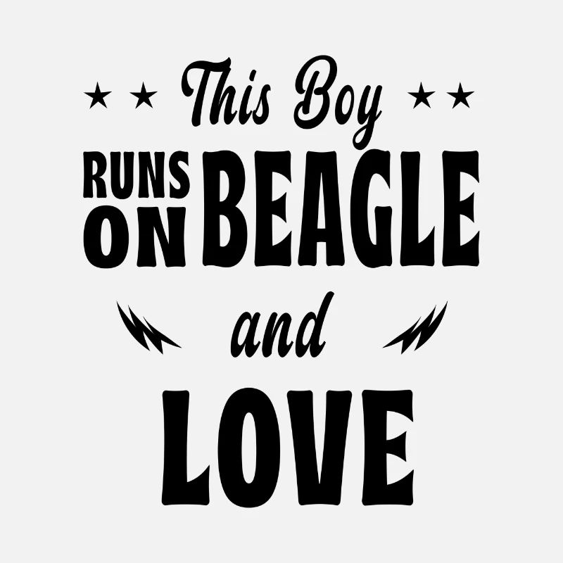 Dieser Junge Beagle Design