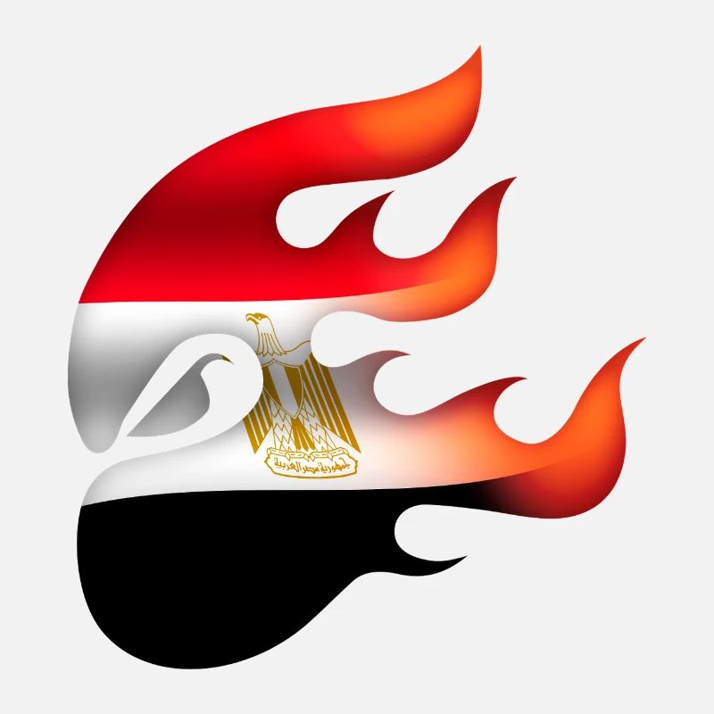 Drapeau de l’Égypte - Égypte - Ninja