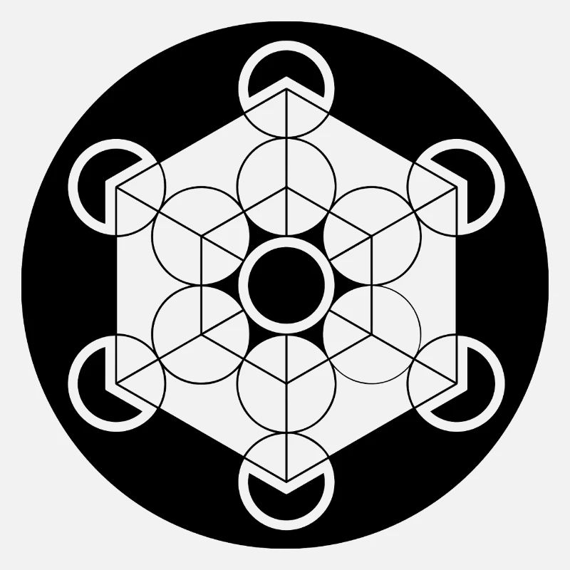 Crop circle cube de Metatron