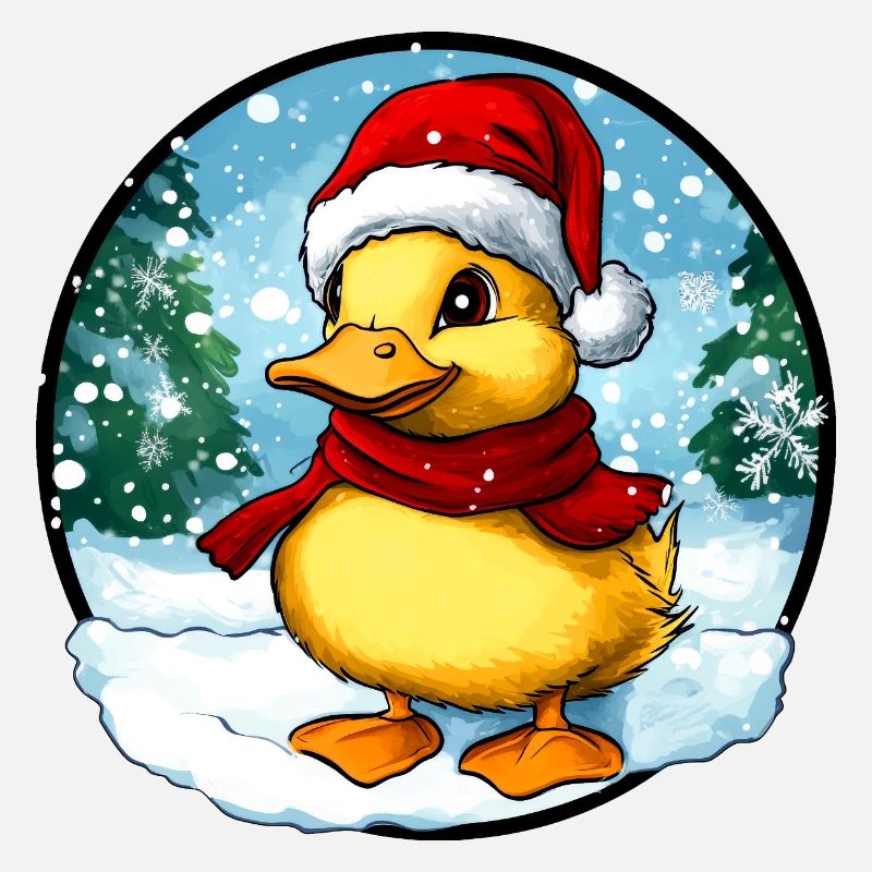 Weihnachtsmann Entchen
