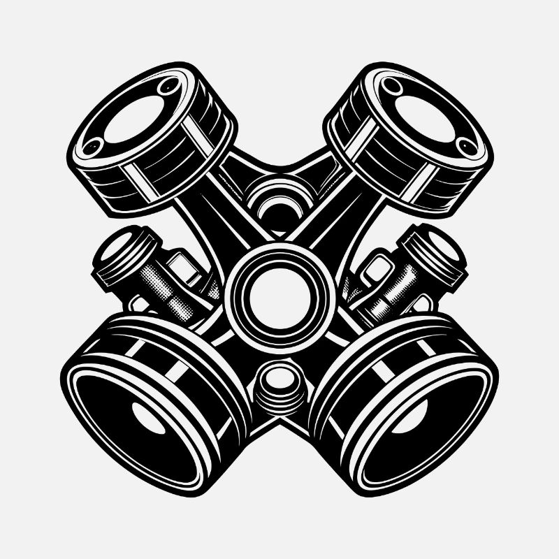 Car engine pistons