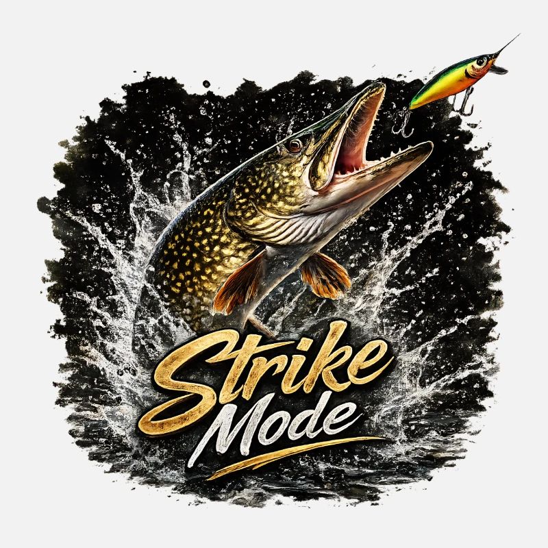 Strike Mode Pike – Predator Angelshirt