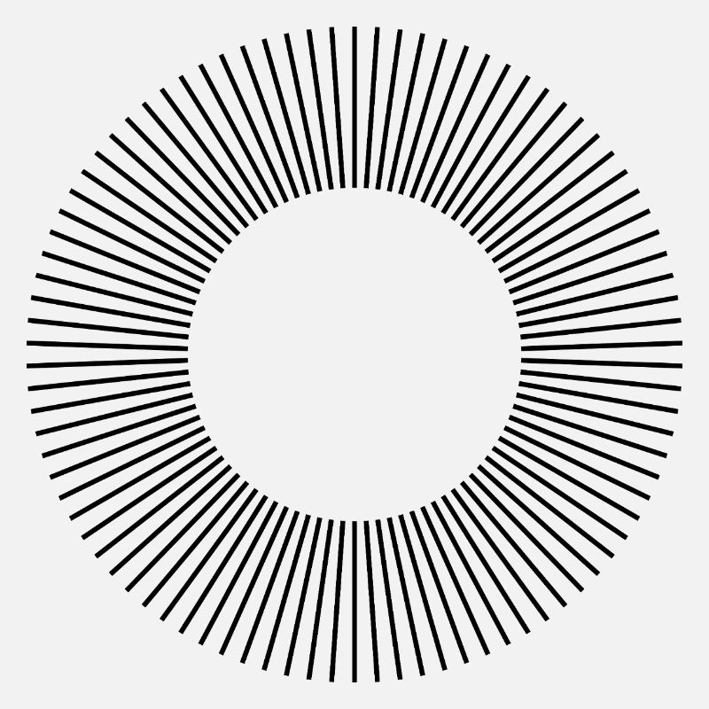 lines circle composition design