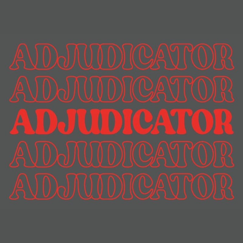 Adjudicator Arbitrator Referee Judge Arbitrer