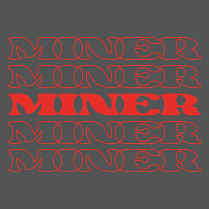 Miner Ore Digger Mine Worker Rockhound Extractor