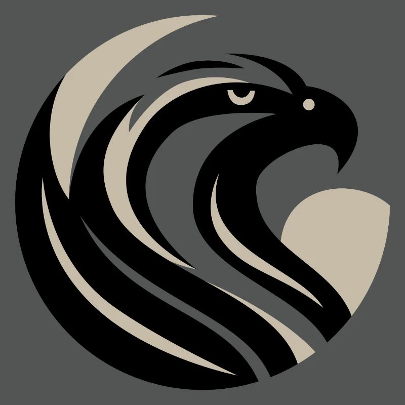 Stylized Eagle Head