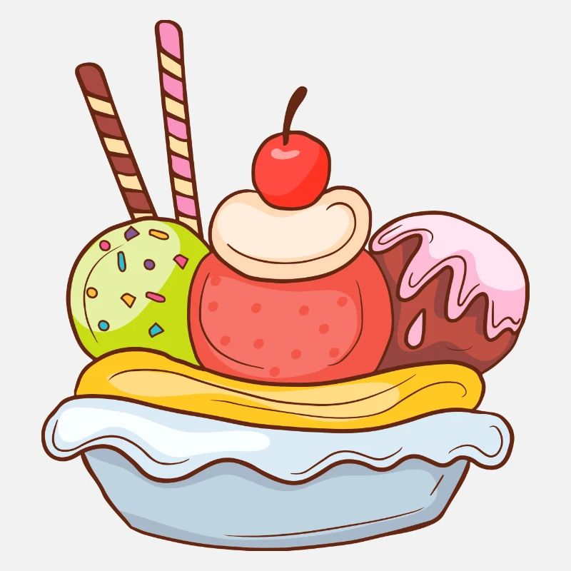 Crème glacée, crème glacée, crème glacée, crème glacée, boule, crème glacée, sundae