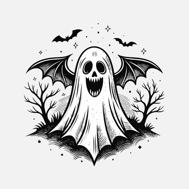 Nocturnal Winged Ghost