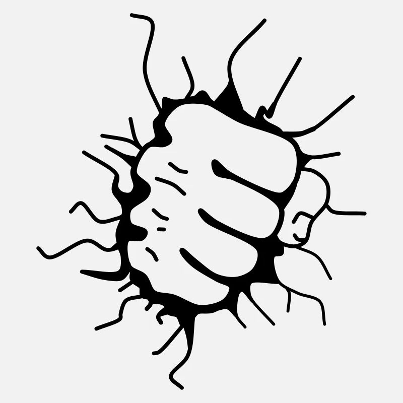 Faustschlag Faust Fäustling Punch
