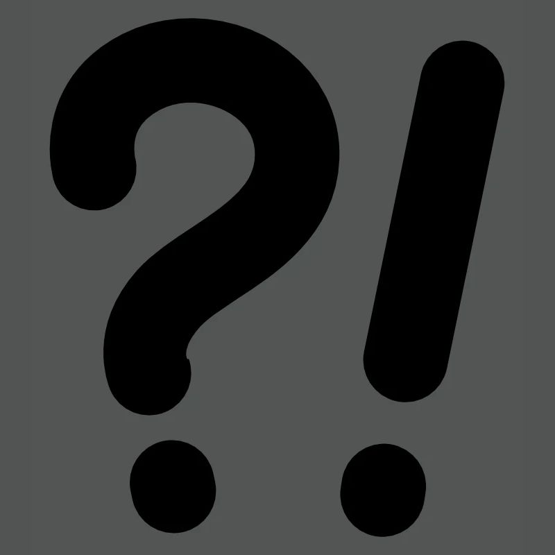Points d’interrogation et points d’exclamation