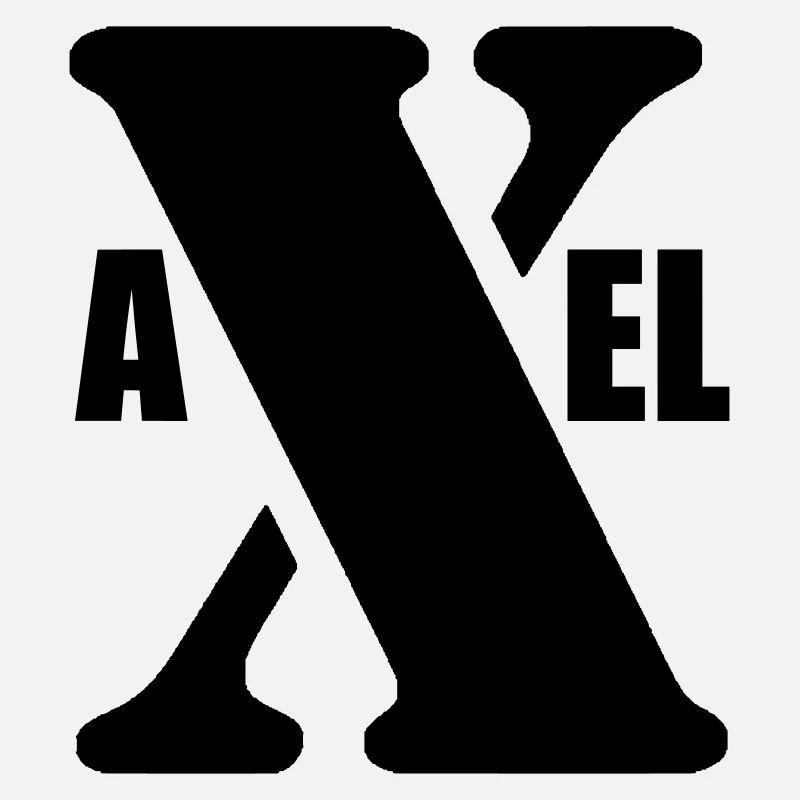 Axel – Conception du Prénom | Typographie minimale