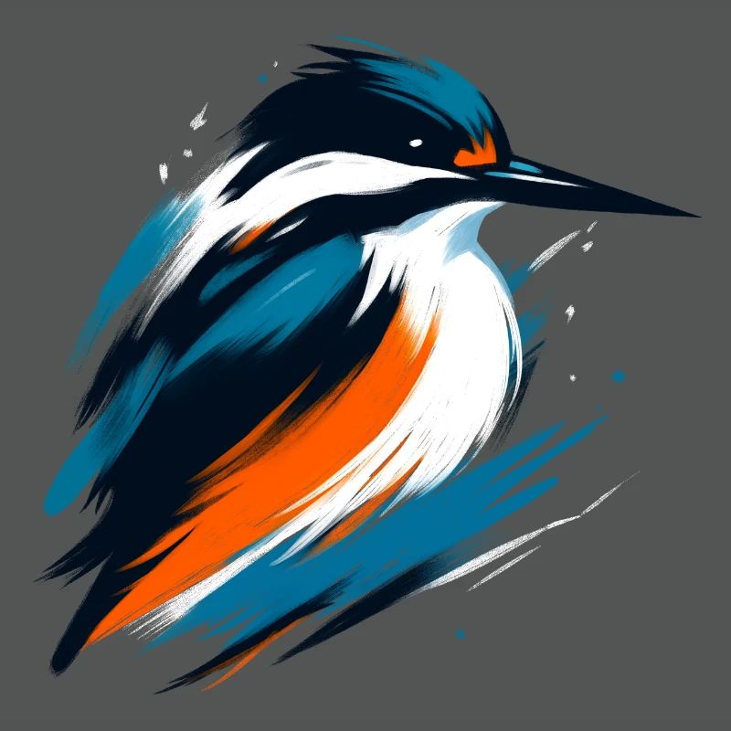 Dynamischer Eisvogel