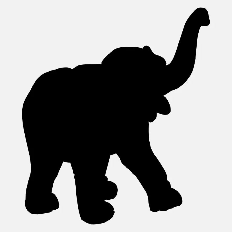 Joyeux jeune éléphant du cirque