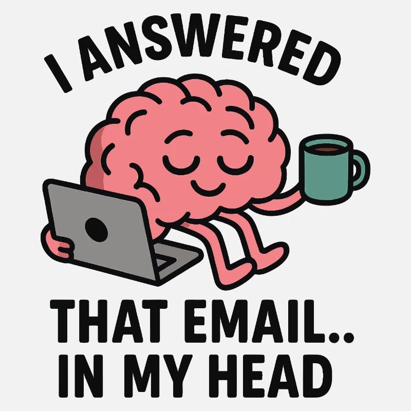 J’ai répondu à cet e-mail... Dans ma tête