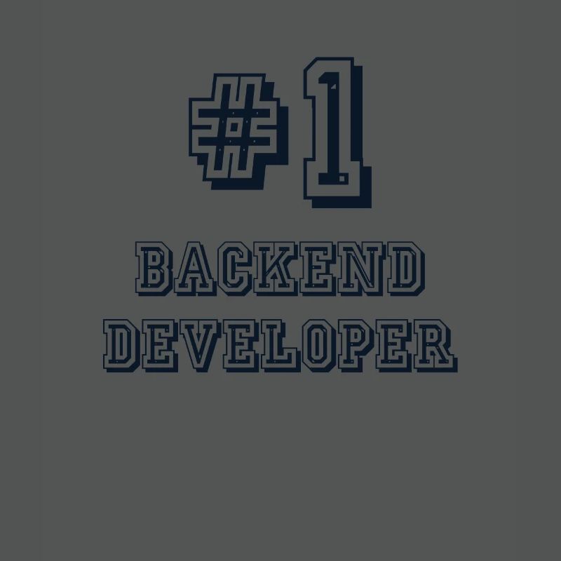#1 Backend Developer Coder Engineer Software