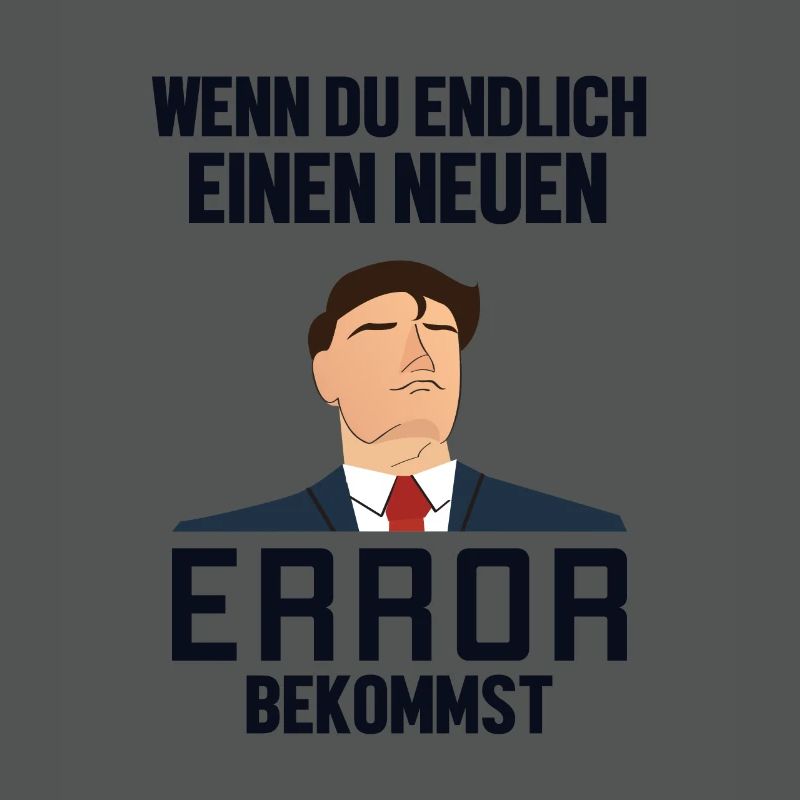 Neuen Error Bekommen Developer Coder Programmierer