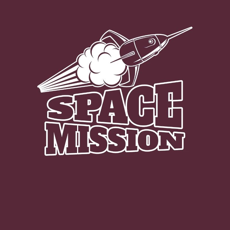 Fusée de mission spatiale d’astronaute