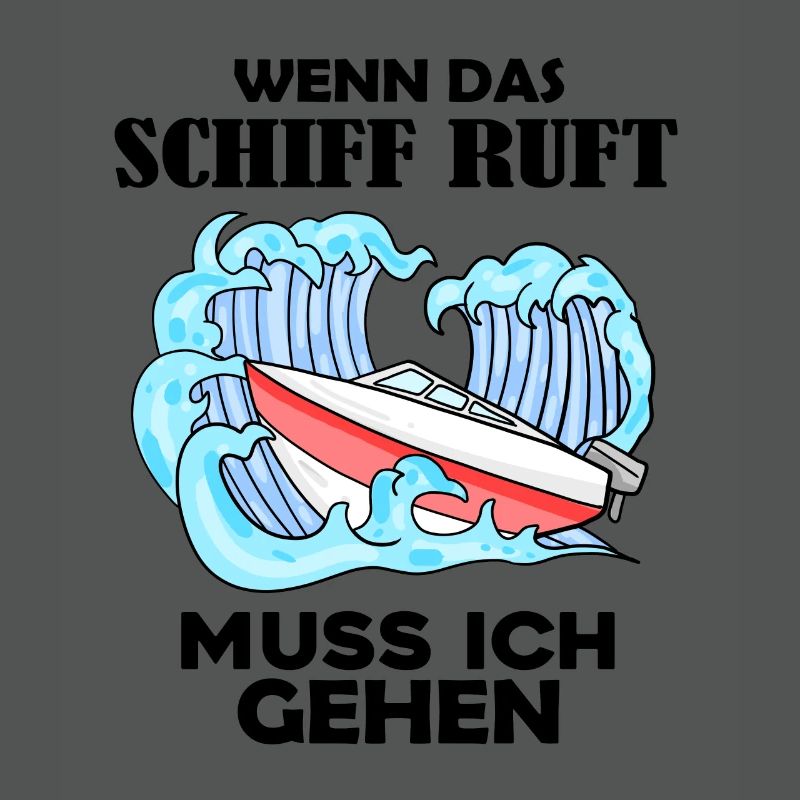 Motorboot Kapitän Boot Boote Seefahrt Geschenk