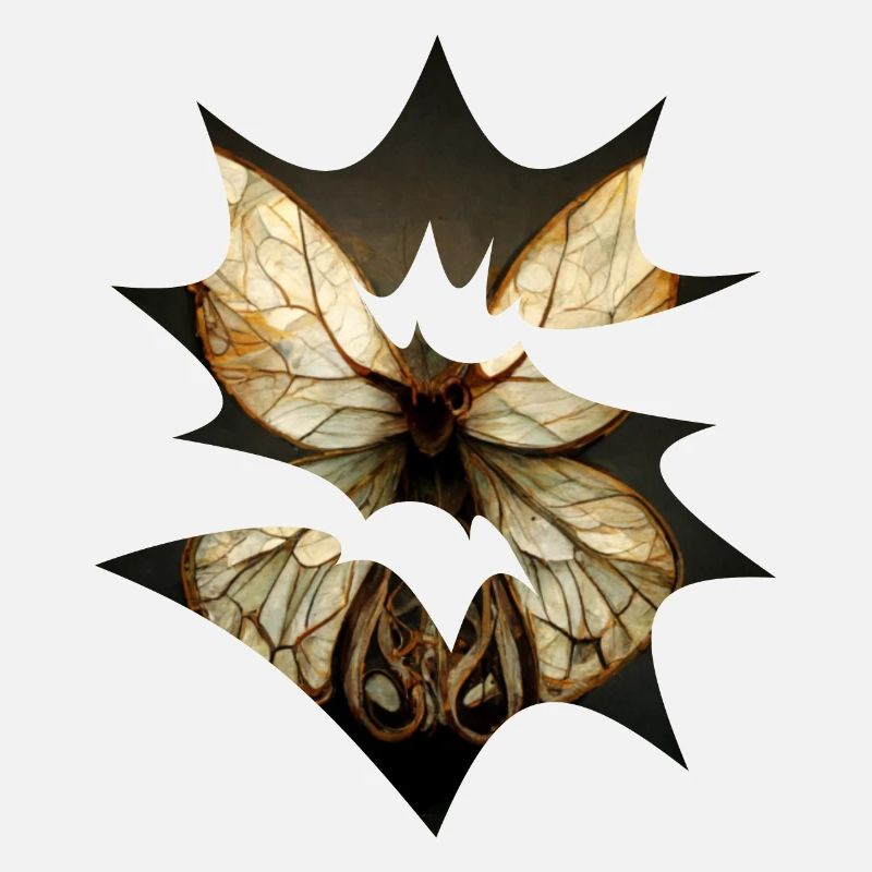Papillon abstrait