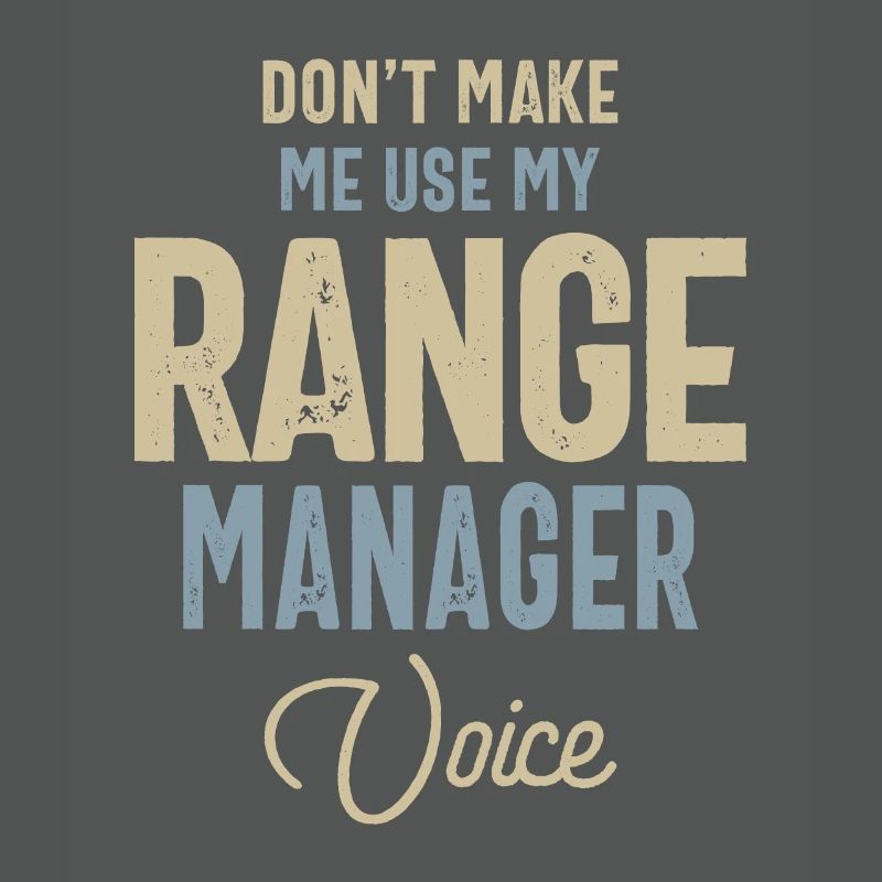 Range Manager Job Beruf Geburtstagsarbeiter