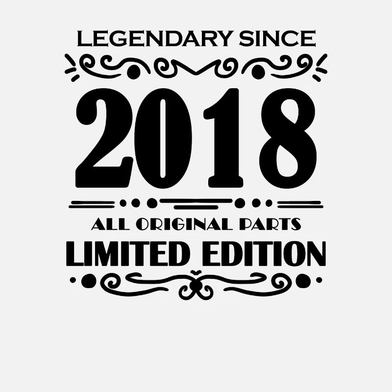 2018 - Année de construction 2018 - Millésime 2018
