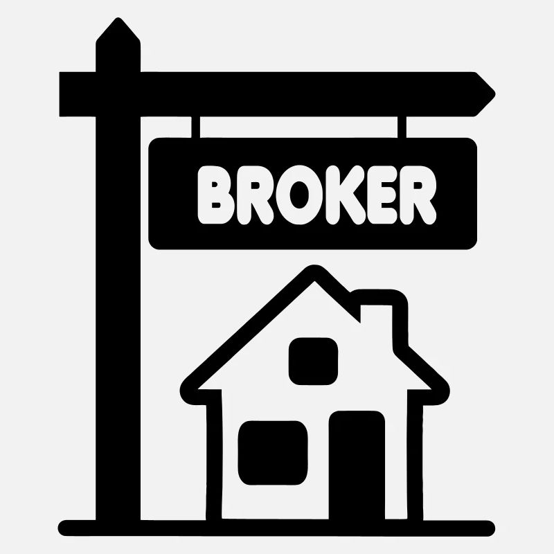 Broker with text BROKER