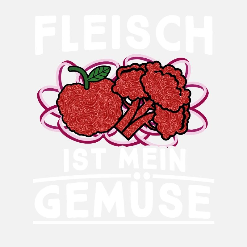 100% Veganfrei Fleischfresser Fleisch Gemüse