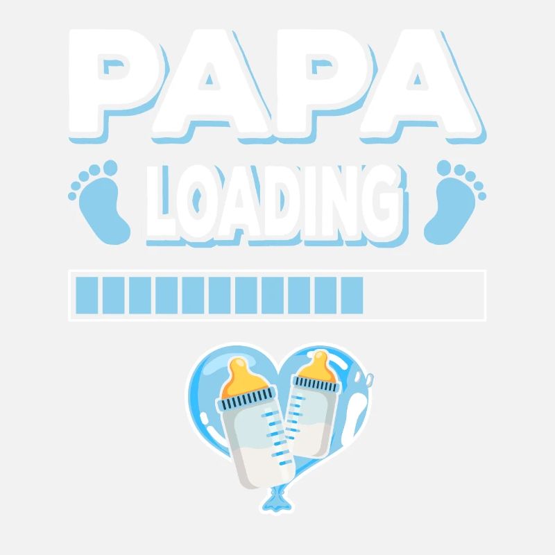Papa Loading Vater Väter Vatertag