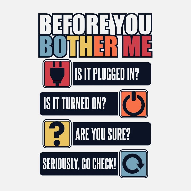Before You Bother Me Computer Scientist Admin