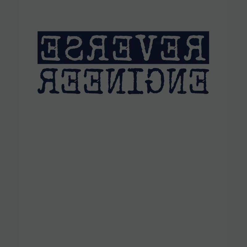 Reverse Engineer Software Engineer Developer