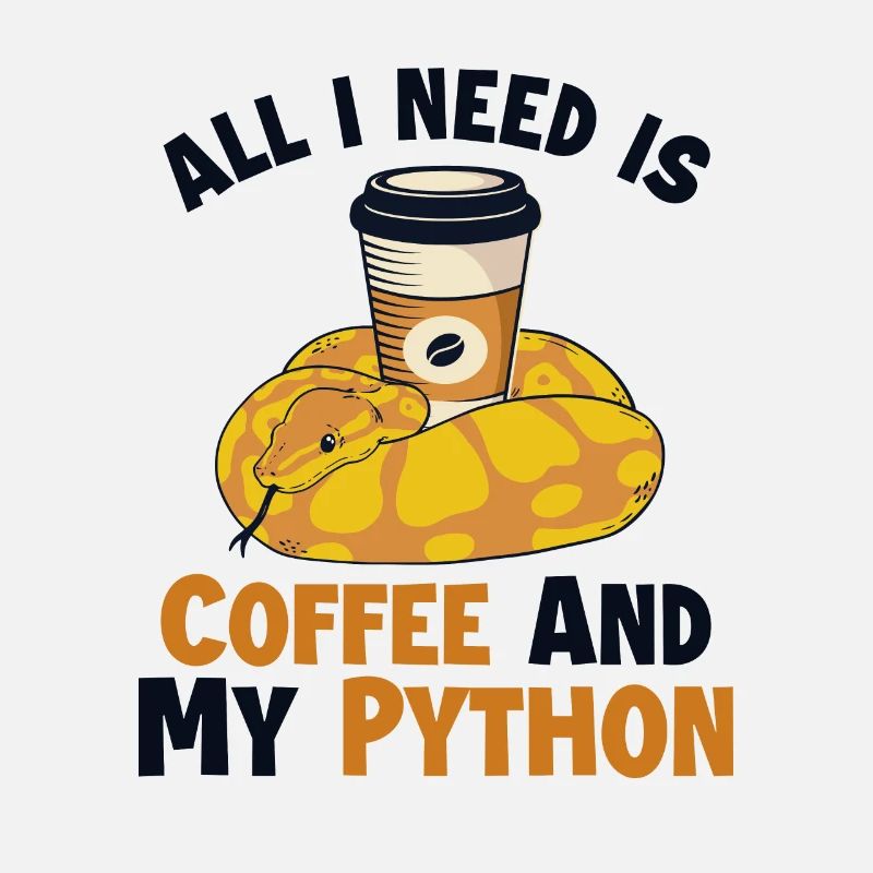 Coffee and Python Python Schlange Banana Ball