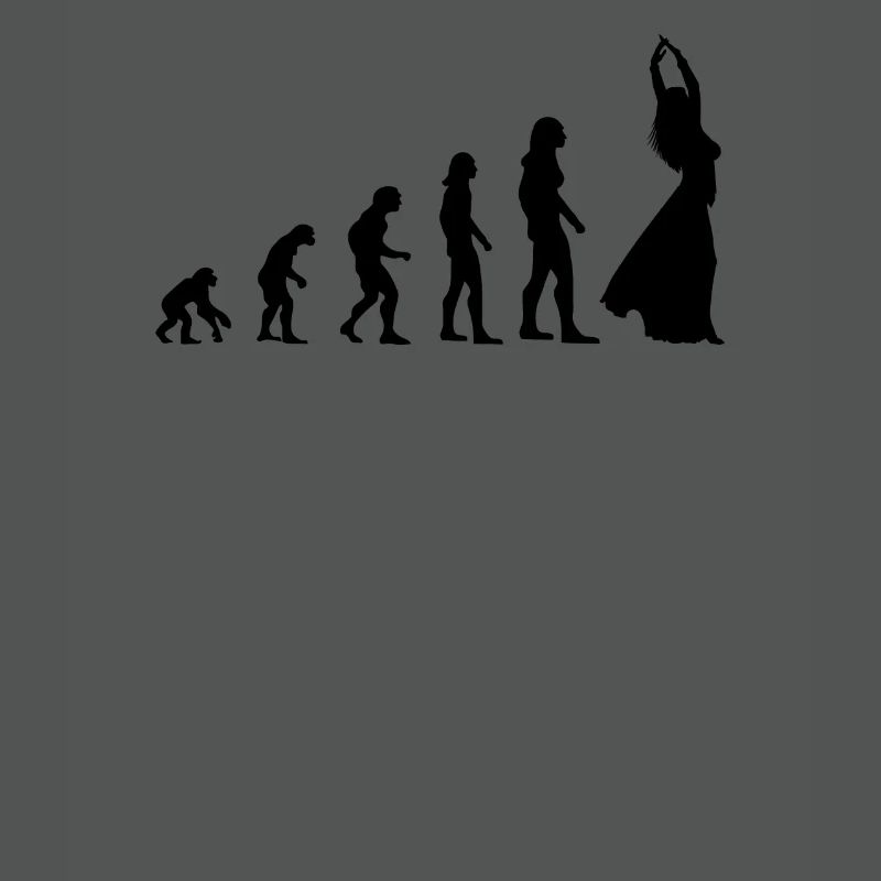 Belly Dance Evolution from Monkey to Dancer