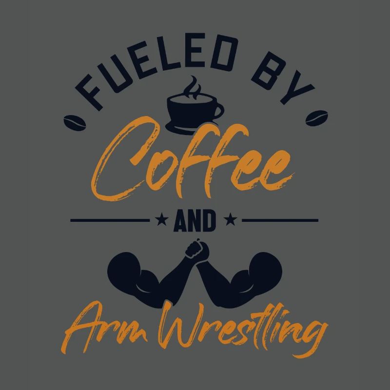 Alimenté par le café et les techniques de bras de fer