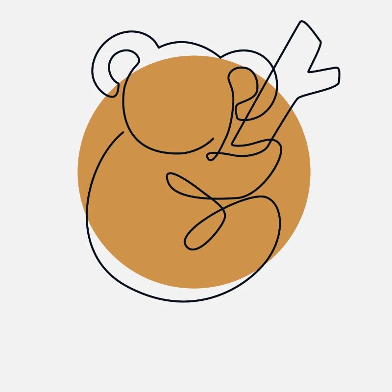 Lineart Koalabear Eucalyptus Phascolarctos