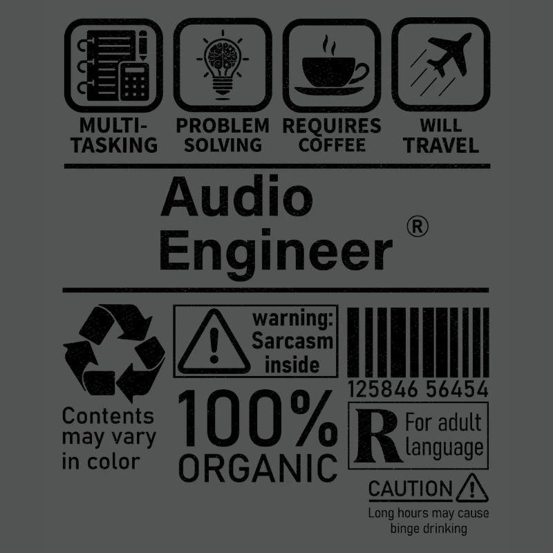 Audio Engineer multi tasking problem solving