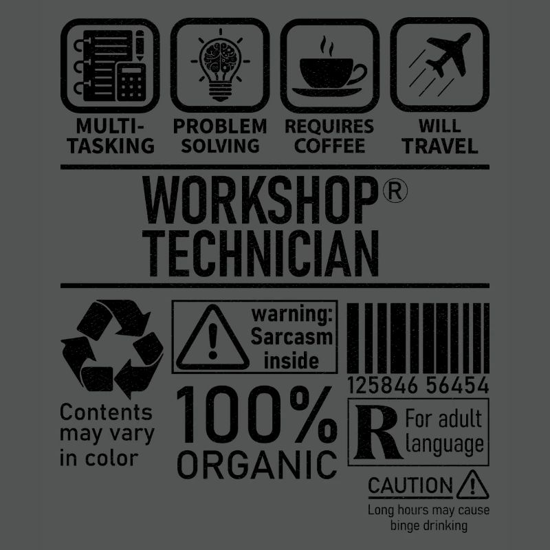 Workshop Technician multi tasking problem solving