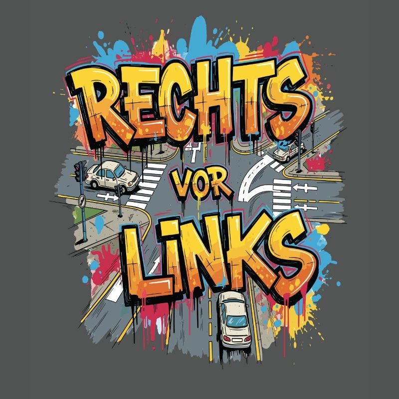 Right Before Left -Graffiti Style