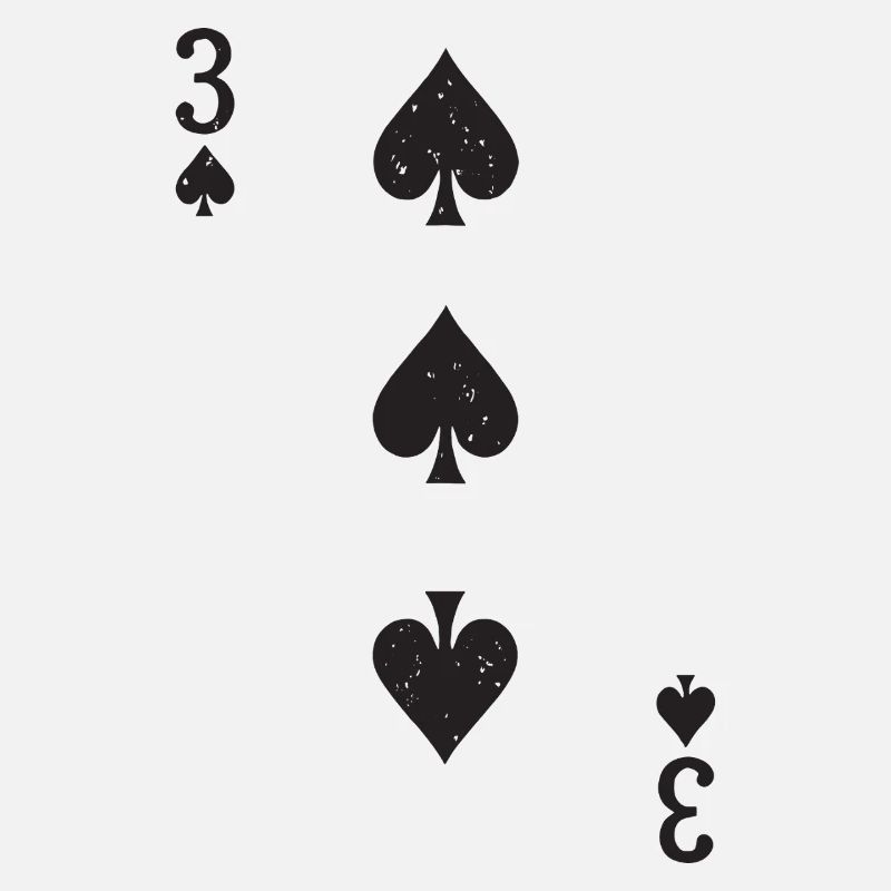 Three spades